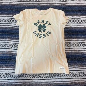 NWT Life is Good Sassy Lassie Tee